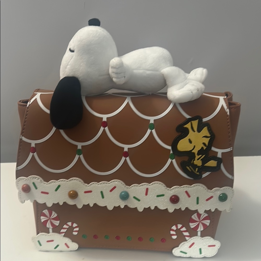 Snoopy Gingerbread House Handbag
